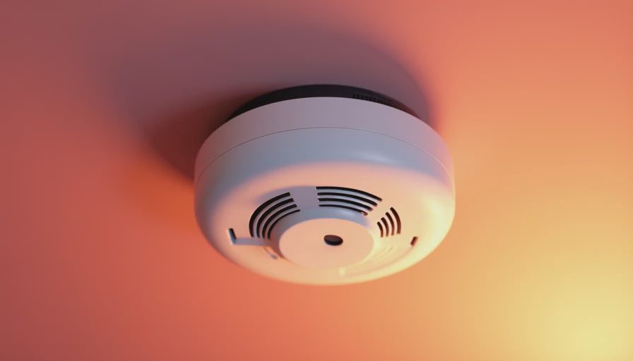 Visual context for smoke alarm chirping