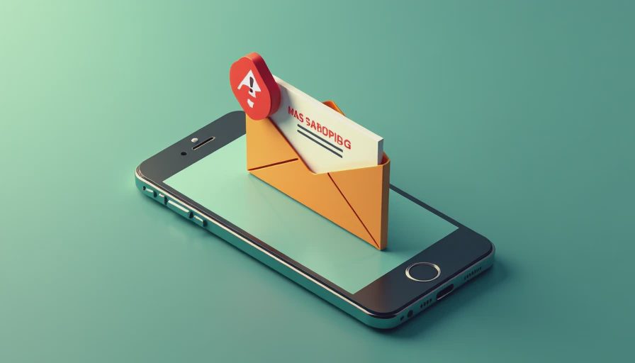 Illustration for spam risk